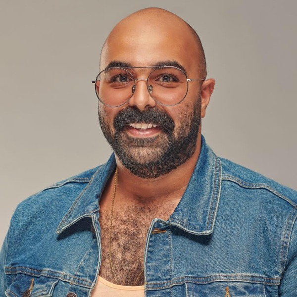 Portrait of author Khaled Jawad